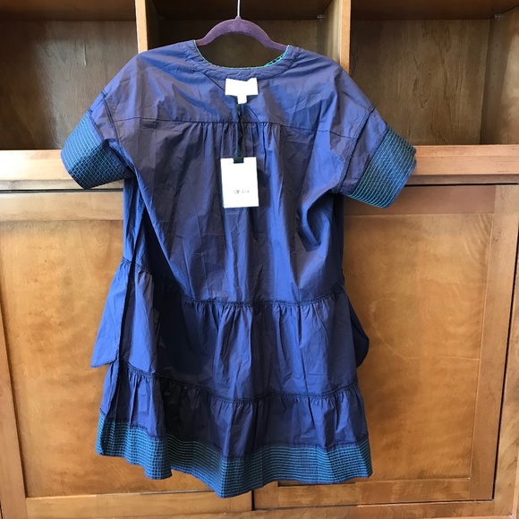 NWT TUCKERNUCK POMANDER PLACE NAVY DRESS - Picture 5 of 13